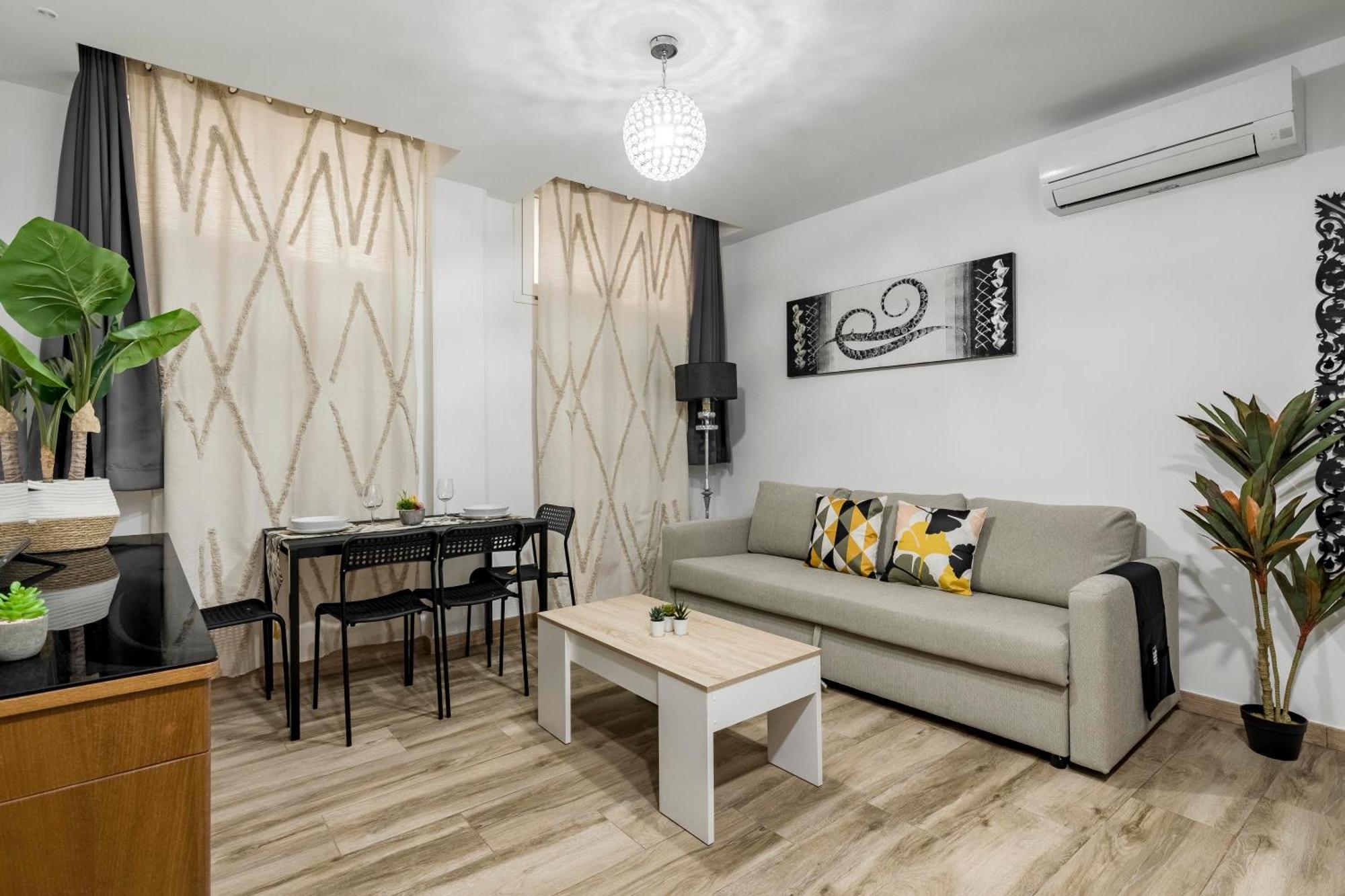 Ferienwohnung Charming Madrid Numancia Exterior foto