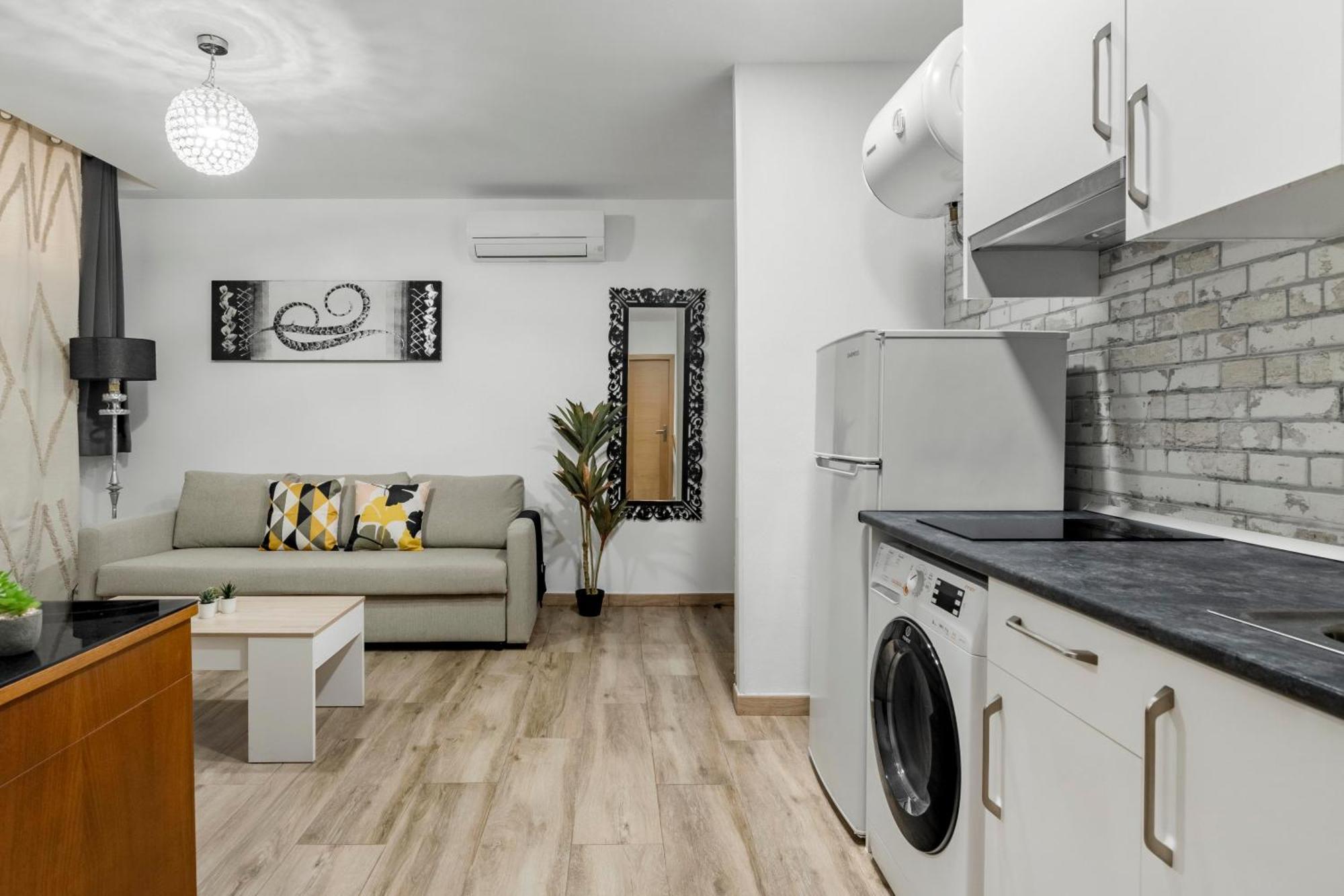 Ferienwohnung Charming Madrid Numancia Exterior foto